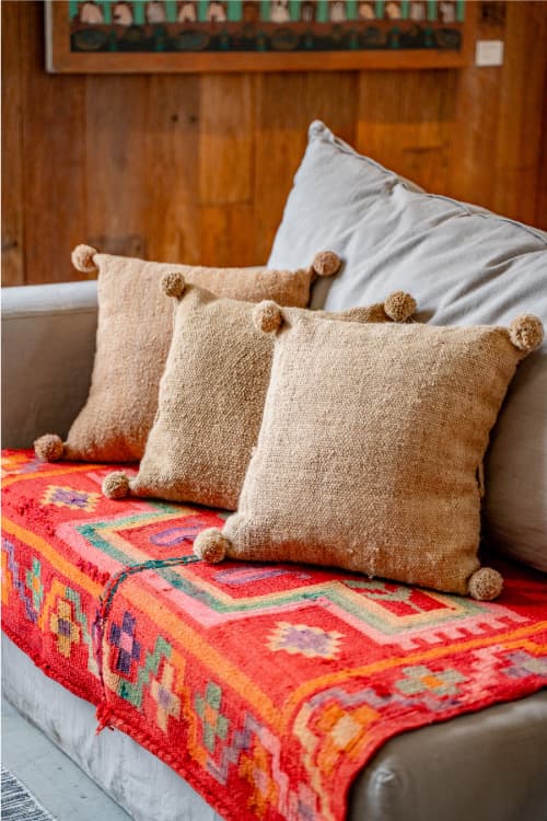 Almohadones artesanales Pintuna