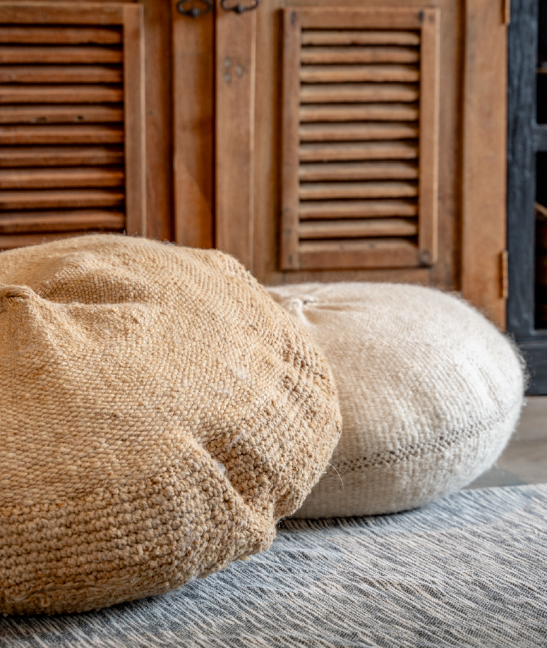 Puff Circular - Light Brown - Image 3