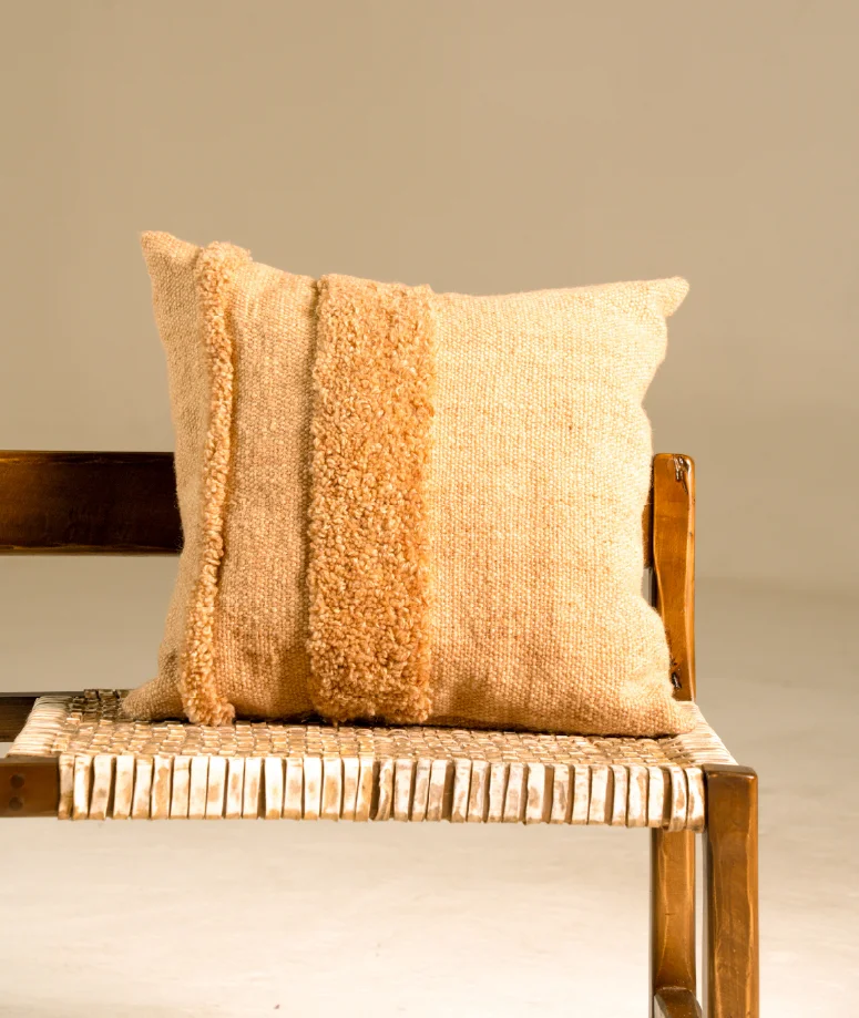 Cushion Trama Viva - Light Brown