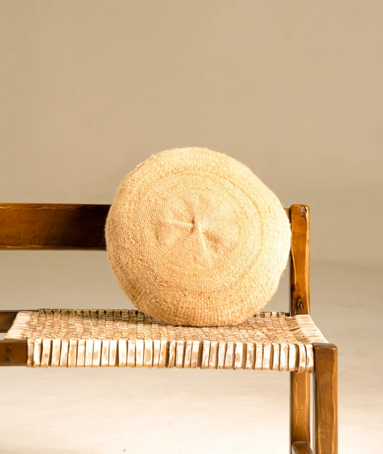 Puff Circular - Natural